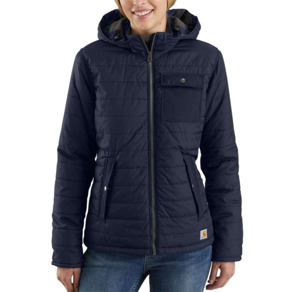 Carhartt Women's Amoret Jacket SZ Small Navy Blue